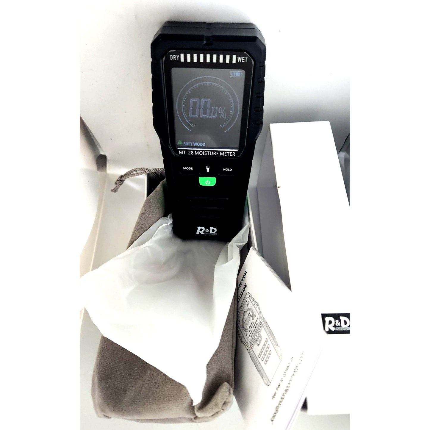 Garden Moisture Meter R & D Instruments MT28C Instructions Bag Electronic