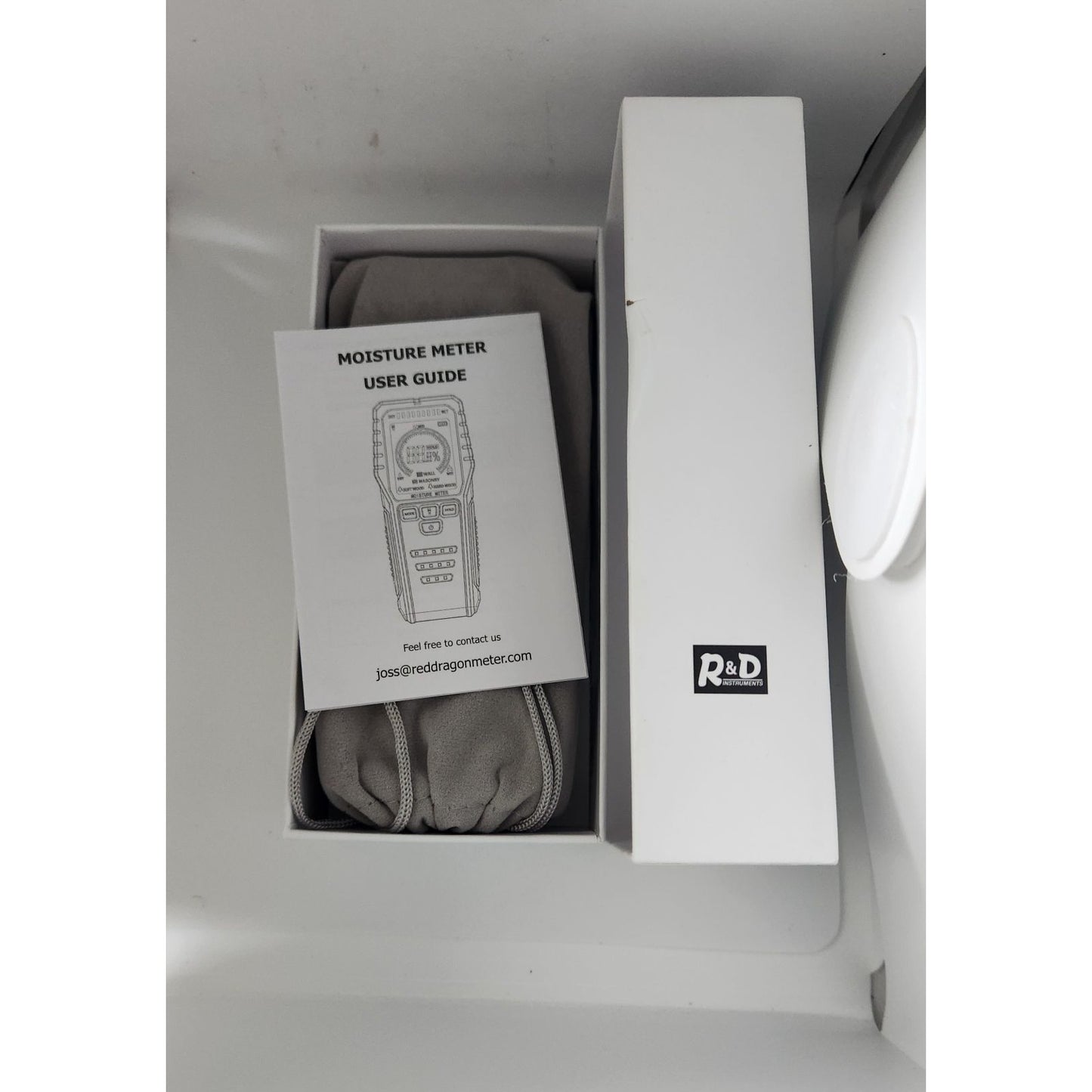 Garden Moisture Meter R & D Instruments MT28C Instructions Bag Electronic