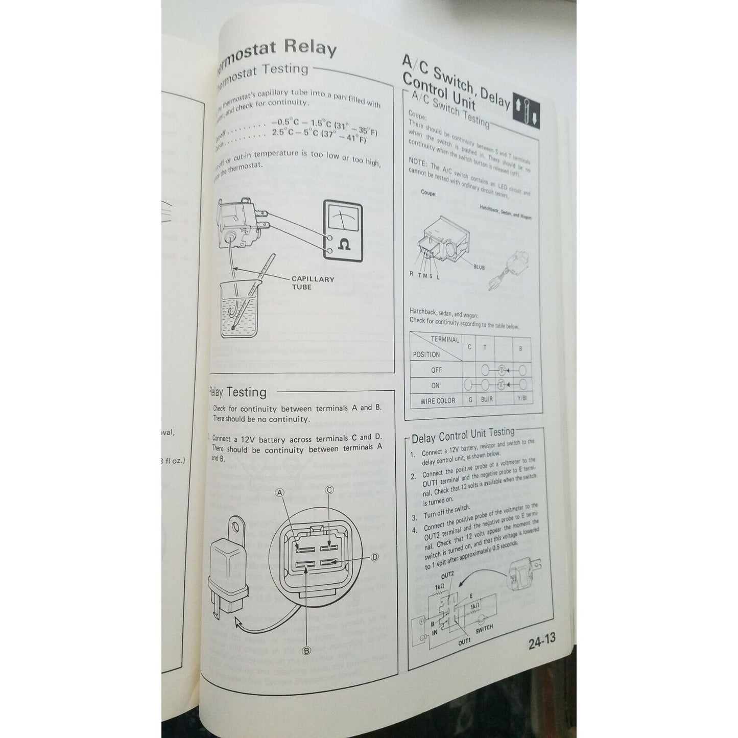 Book 1984  Honda Civic 1.3 / 1.5 Service Manual First Edition Car