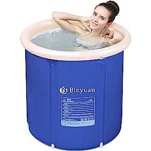 Bathtub Huizhou binyuan  Portable  Foldable Large Ice Bath Tub Outdoor  Cold Water Therapy Recovery Plunge Tub Ice Barrel I