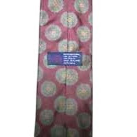 Tie  J C Penney Red Green Brown Silk  Neck Tie Intl Brand  58 " Long  4" Wide