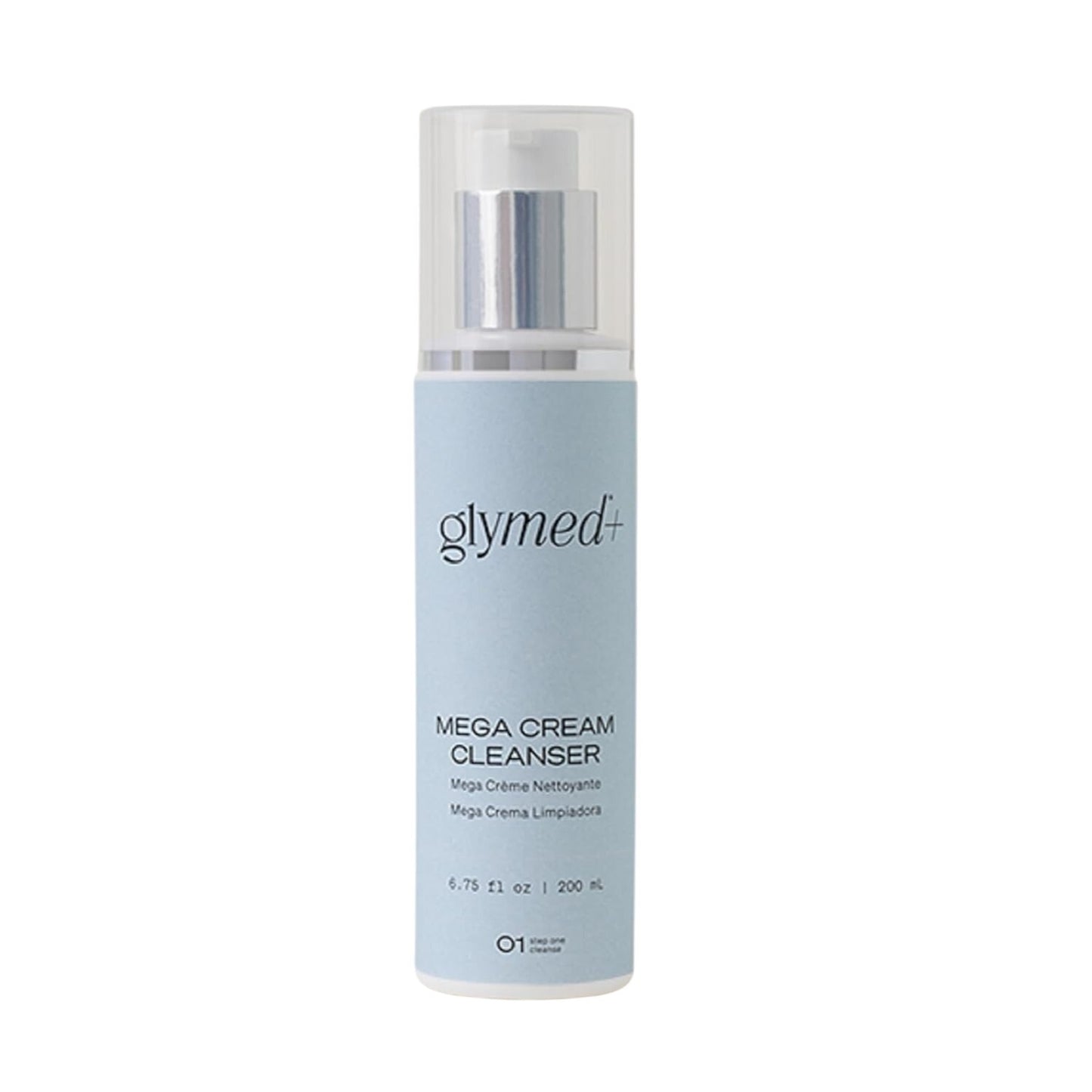 Skincare GlyMed Plus Mega Cream Cleanser   6.75  oz   Purifying Cleanser ultra-gentle