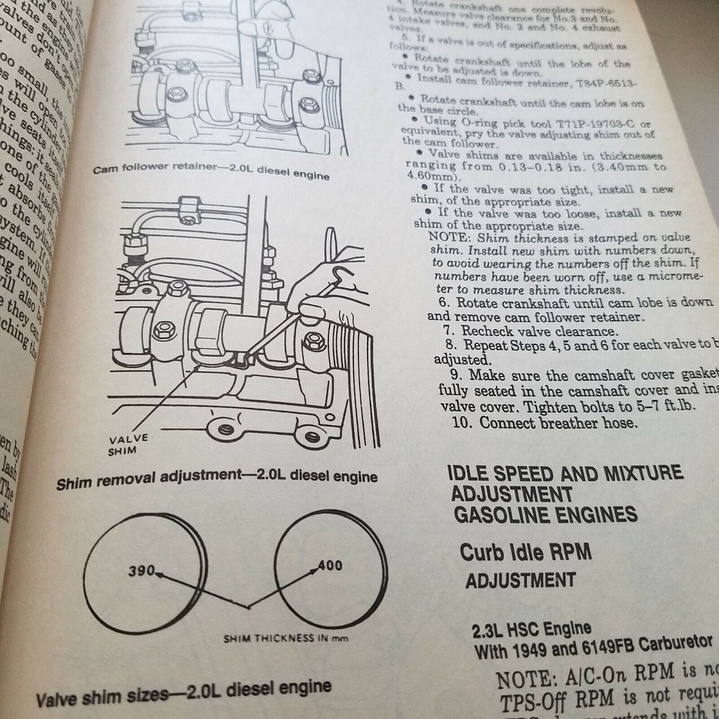 Book 1984 - 92 Chilton's Ford Tempo Mercury Topaz Repair Manual #8317