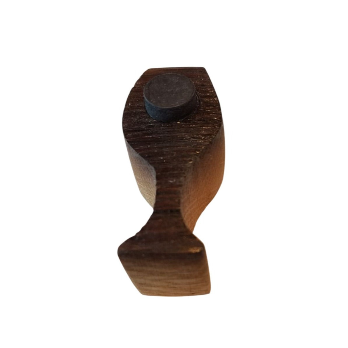 Magnet WoodChampagne Glass Shape 2 1/2 " x 1"      1 small magnets attached to back