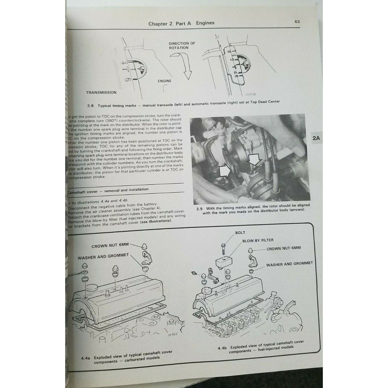 Book 1984 - 1989 Haynes Honda Accord  All Models Automotive Repair Manual
