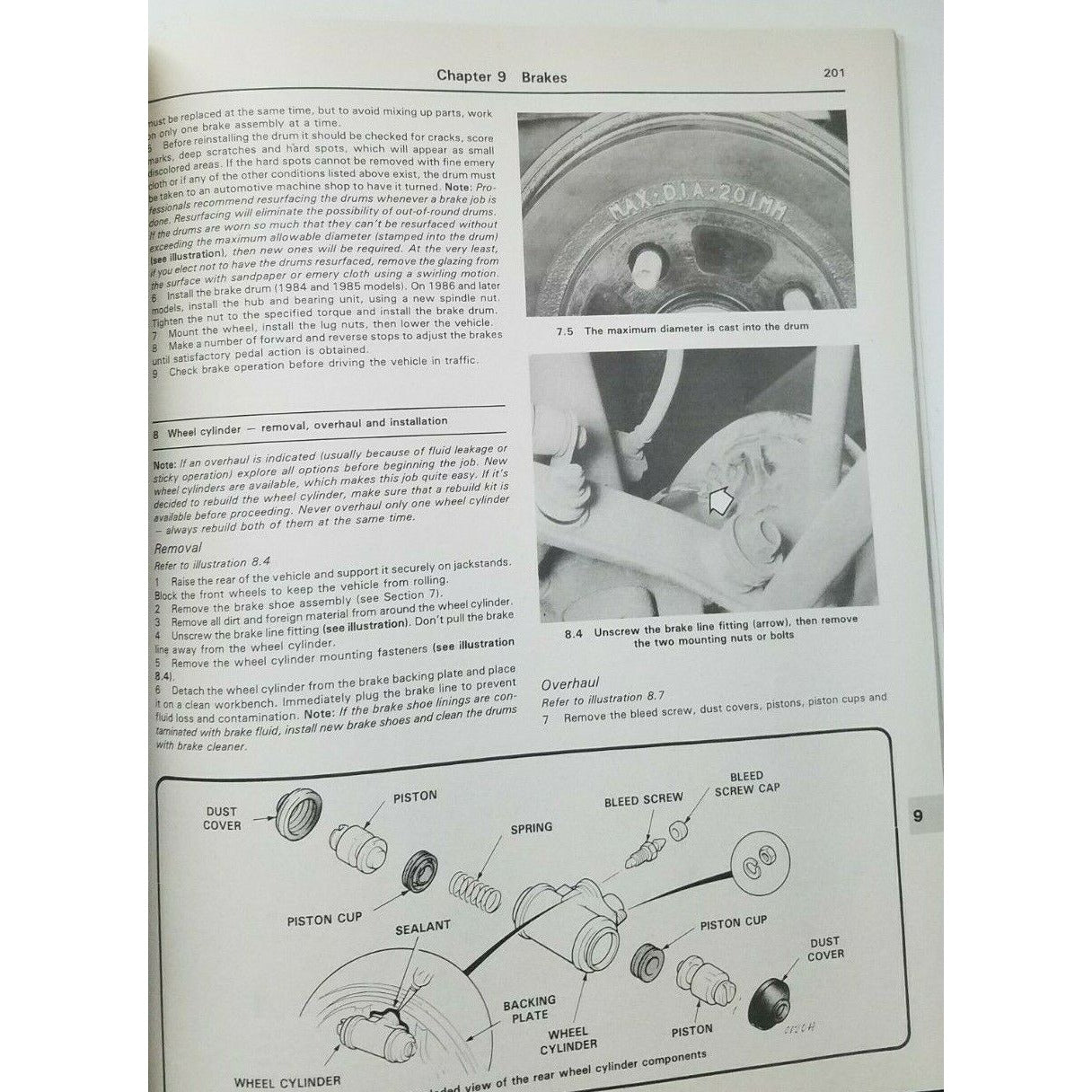 Book 1984 - 1989 Haynes Honda Accord  All Models Automotive Repair Manual
