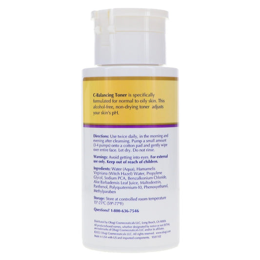 Skincare Obagi C RX System C-Balancing Toner For Normal to Oily Skin 6.7 oz