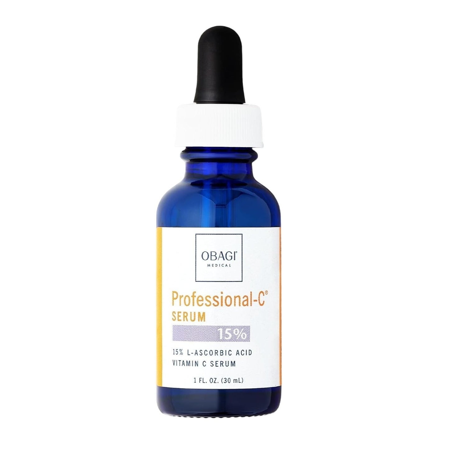 Skincare Obagi Professional-C 15%  Serum 1 oz  Helps Brighten Skin Tone  Minimize  Appearance Fine Lines & Wrinkles