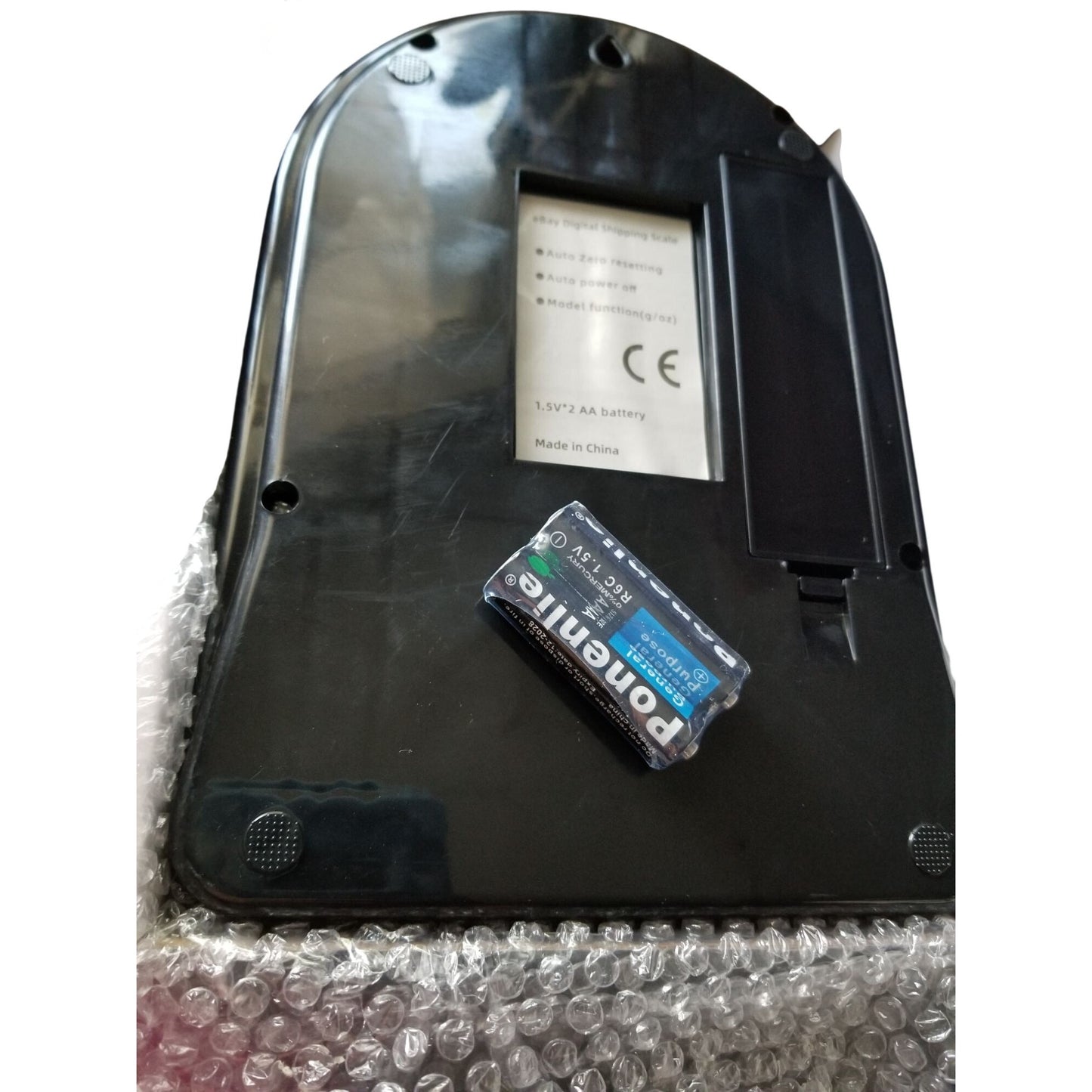 Scale Ebay International Shipping Brand Batteries Box Black Promo Item