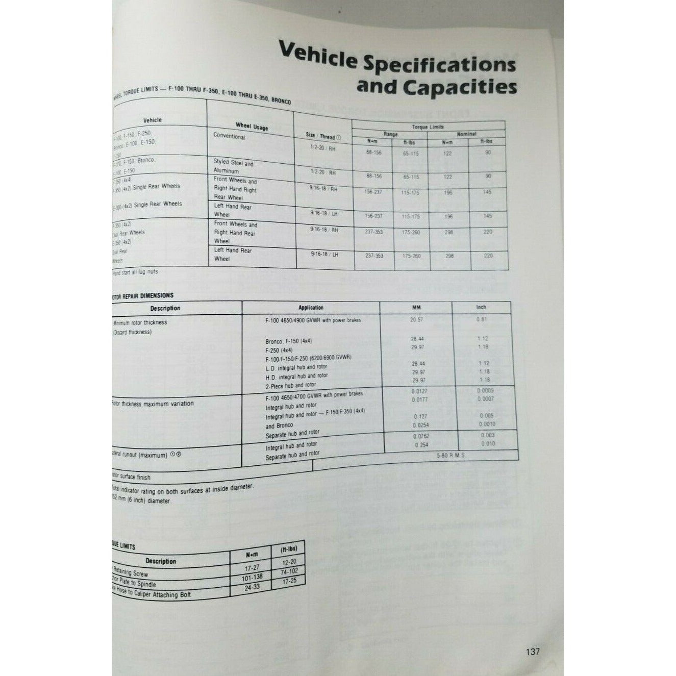 Book 1982 Ford  Light Truck Econoline Bronco Do It Yourself Service Guide