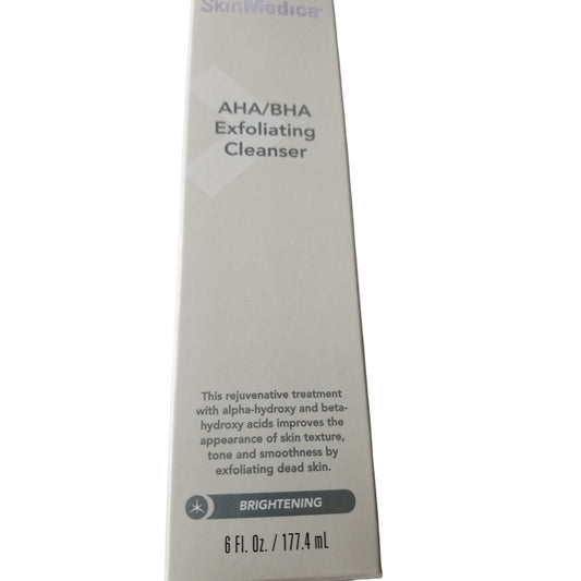 Skincare SkinMedica AHA /BHA Exfoliating Cleanser 6 oz new