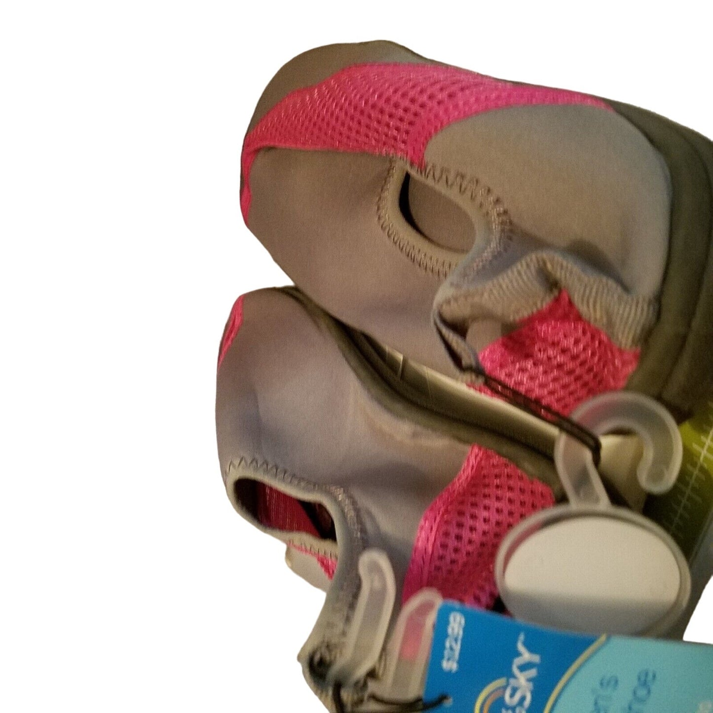 Shoes Water Shoes Size 9 -10 Swim Pink & Grey Women's Aqua Rubber Sole