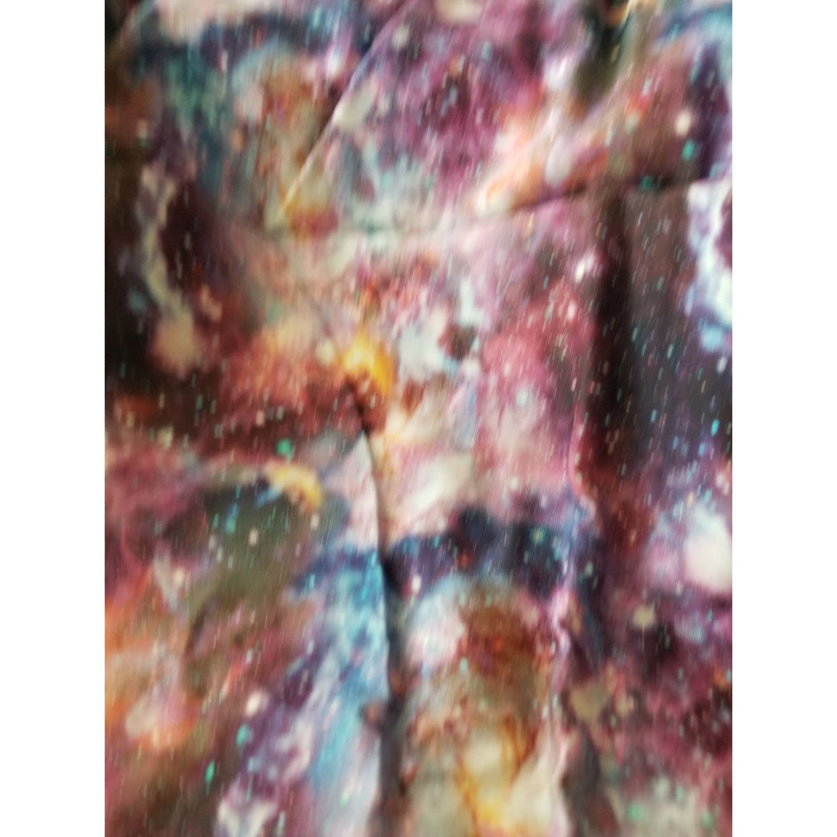 Material Multi-Color Fabric Red Blue Yellow  Steller  Universe  Fabric  44" x 50"   Cotton Craft Clothing Joann