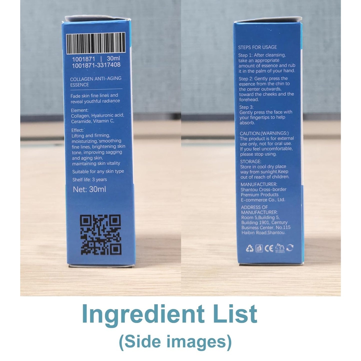 Skincare 2 Pack Botox Stock Solution Facial Serum Vitamin C Serum For Face,