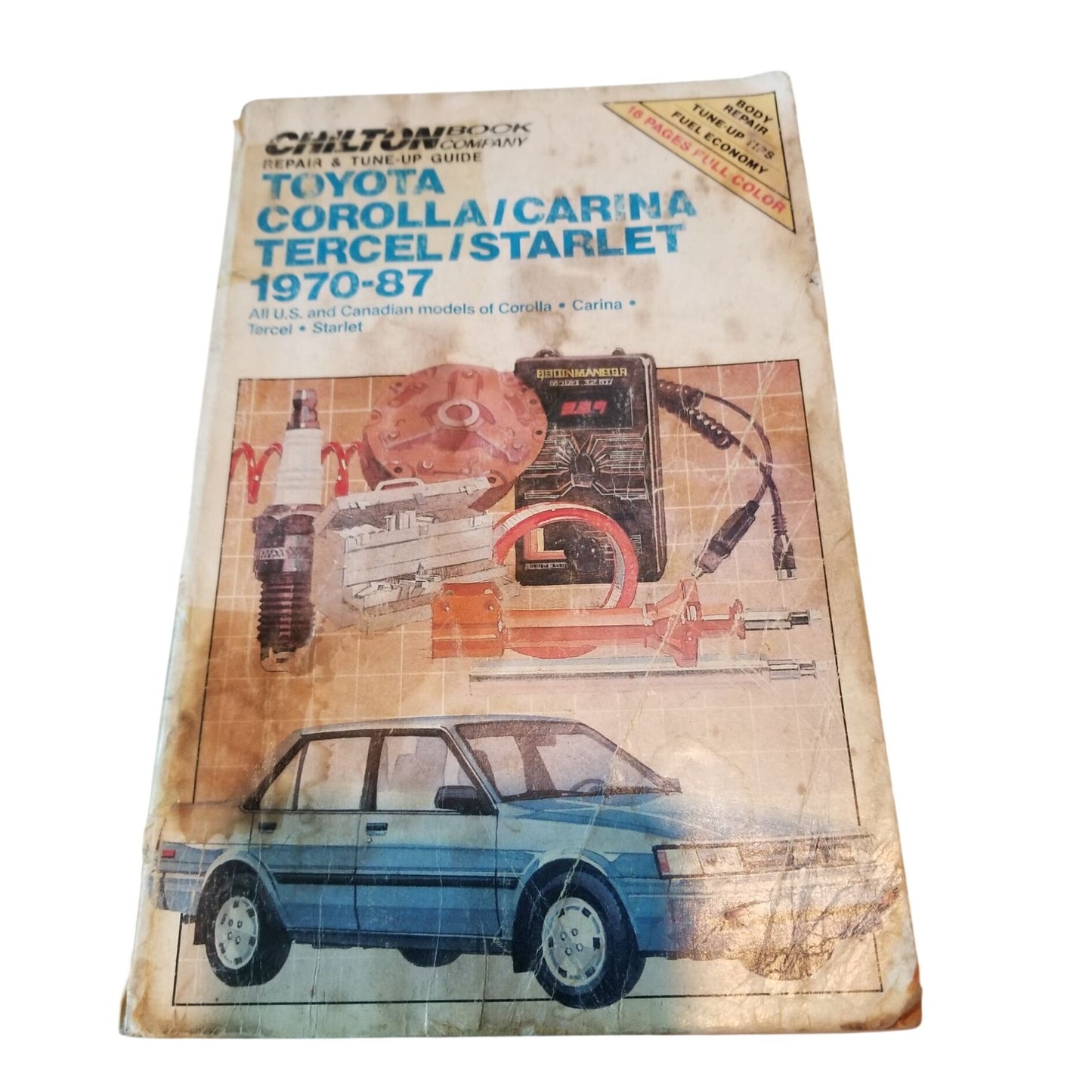 Book Chiltons Toyota Corolla Carina Tercel Starlet 1970 - 1983  # 7036  All Models