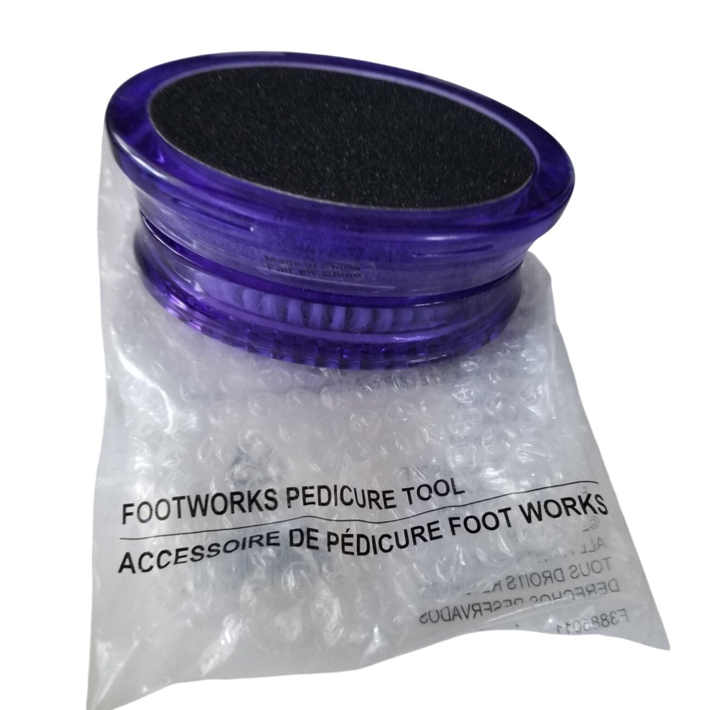 Avon Footworks Pedicure Tool Purple Multifonctionnel Pedicure