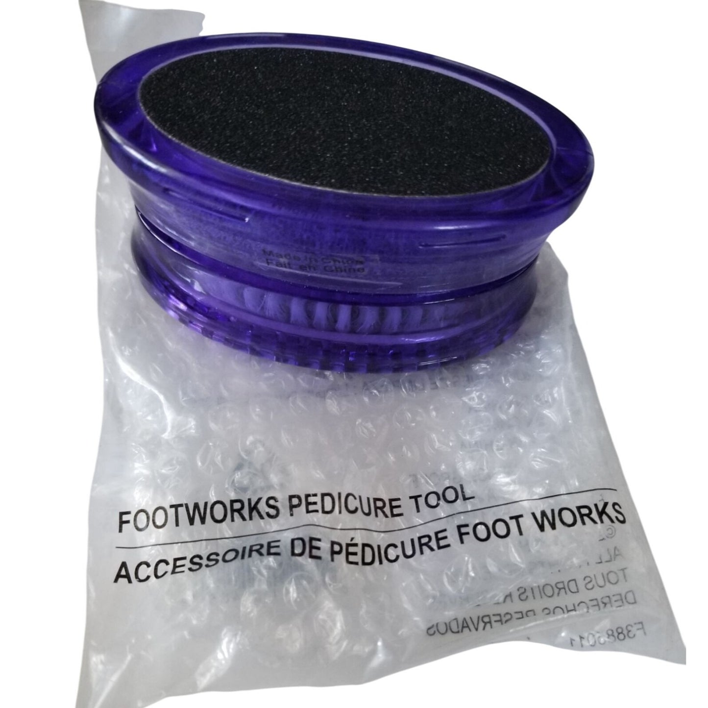 Avon Footworks Pedicure Tool Purple Multifonctionnel Pedicure
