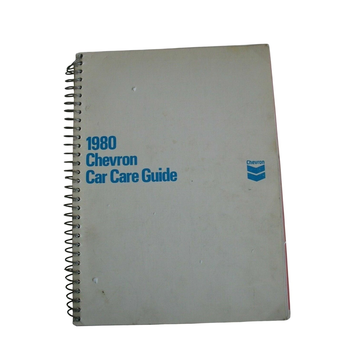 Book 1980 Chevron Car Care Guide Book for Chevron Stations