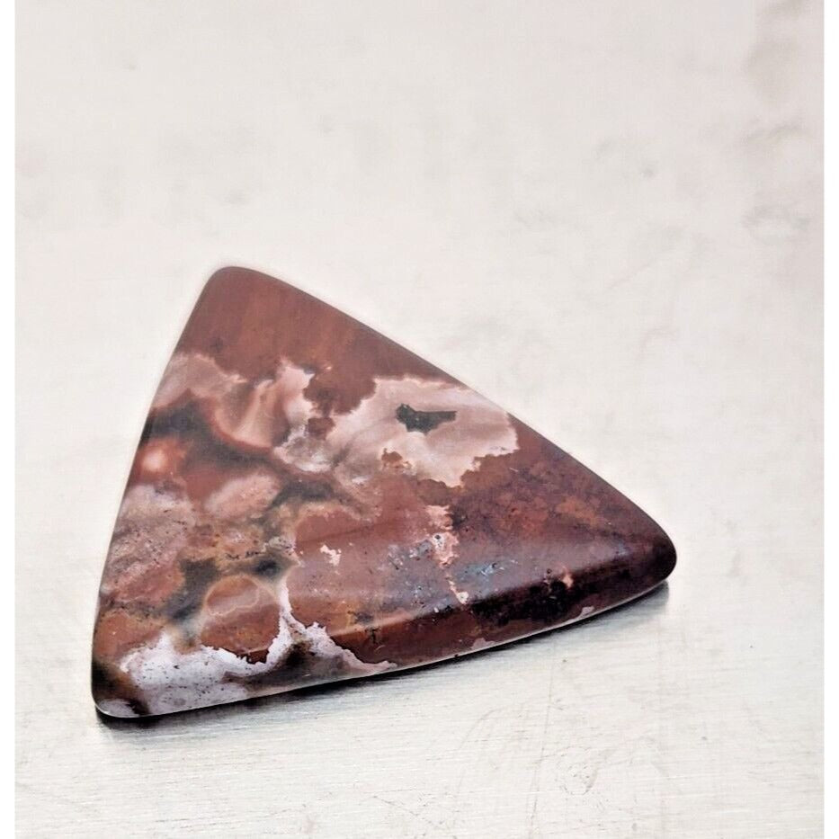 Gemstones Loose Coffee Jasper Triangle 6.2 gr Pendant Size 32 mm x 32 mm