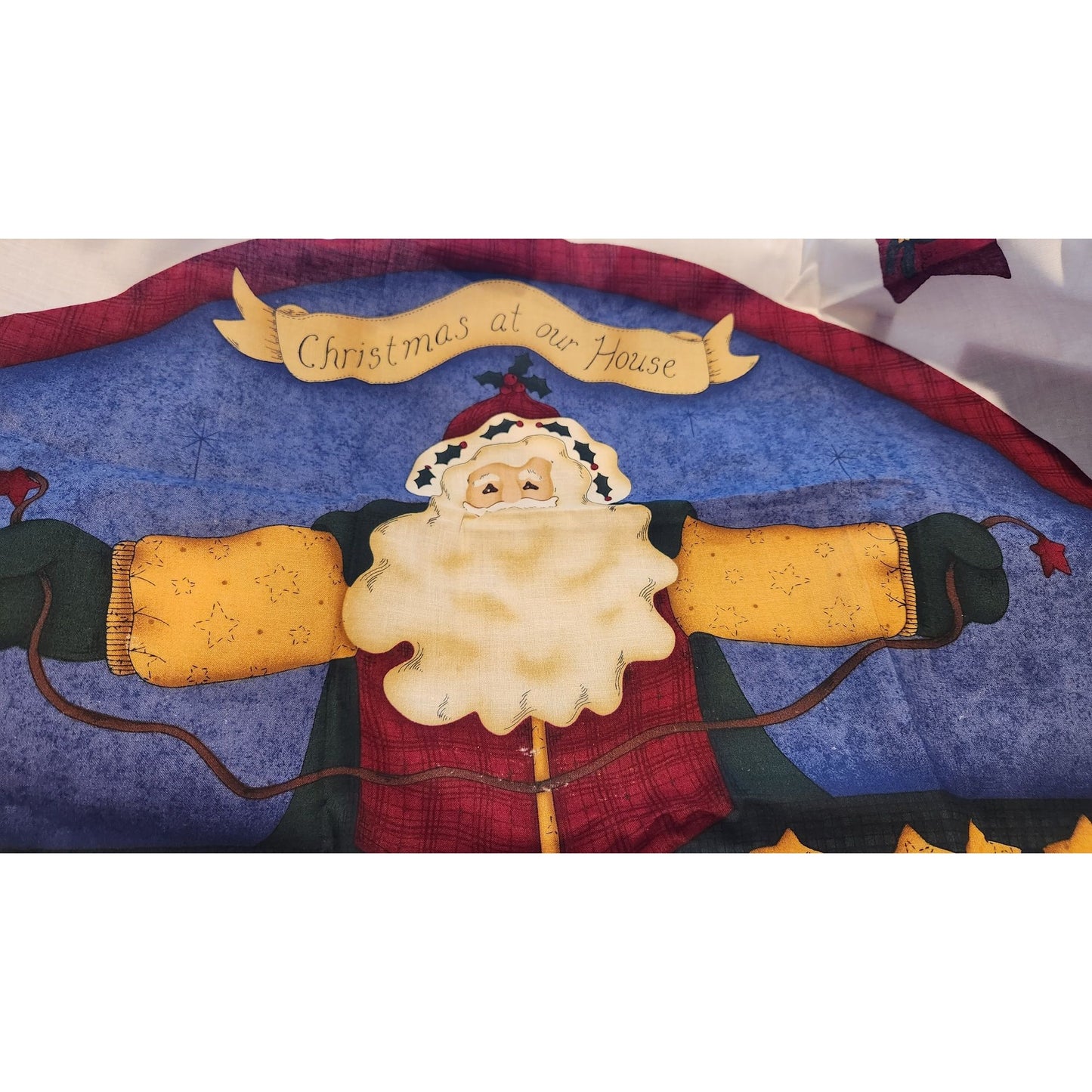 Craft Kit Whispering Pines Christmas Panel 36 x 60 Make several items applique