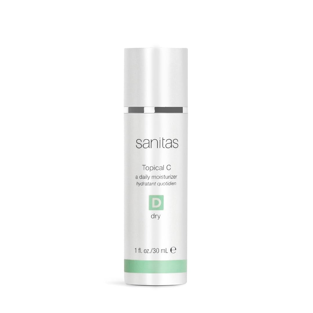 Skin Care Sanitas Topical C, Daily Moisturizing And Reparative Balm, 1 oz New
