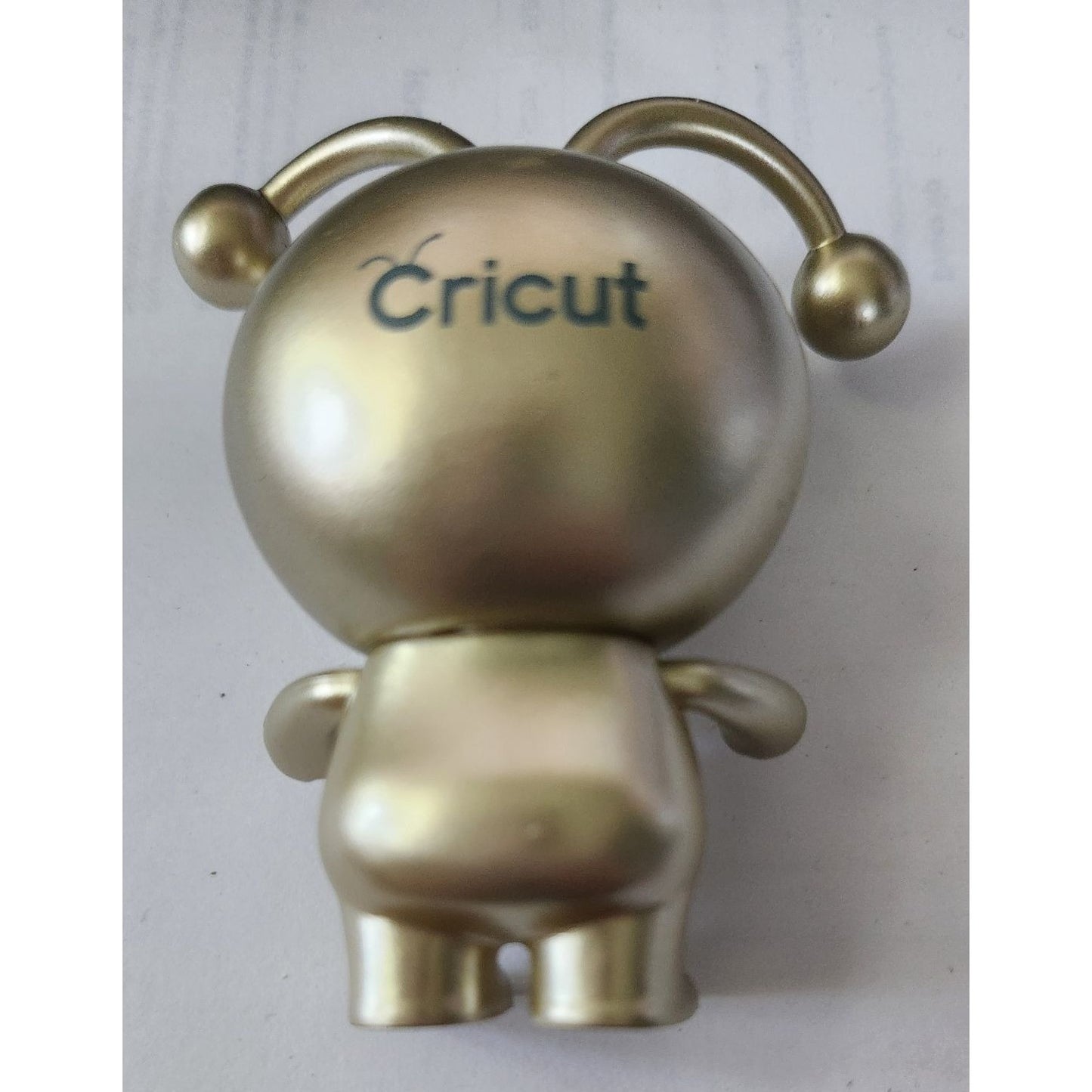 Cricut Cutie Golden Color Collectible Figurine 7.6cm Tall Ages 12+ Cute Desk Buddy