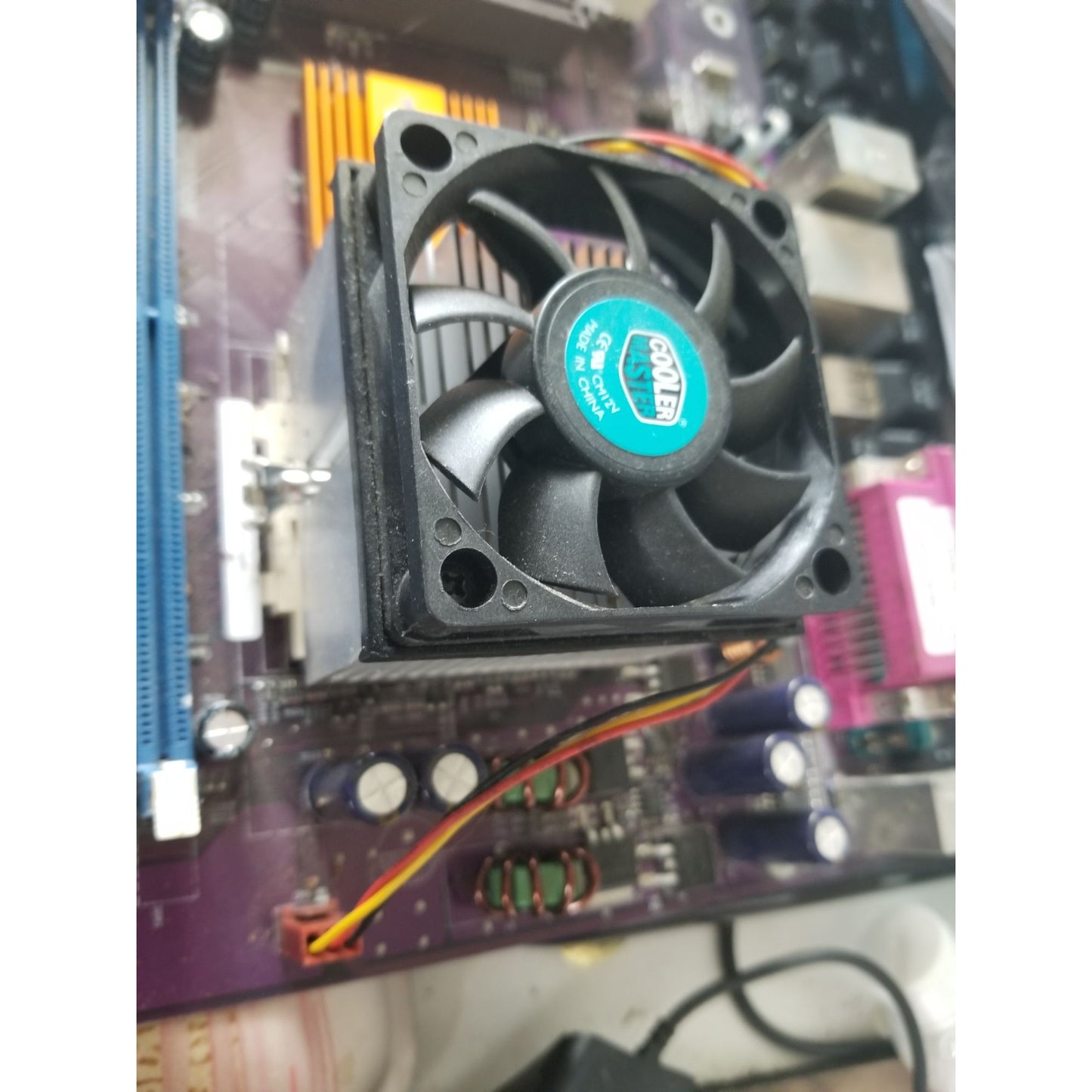 Computer Ecs Elitegroup K7VTA3 Ver 8.0 Motherboard With Cooler Master Fan Socket A AMD Support