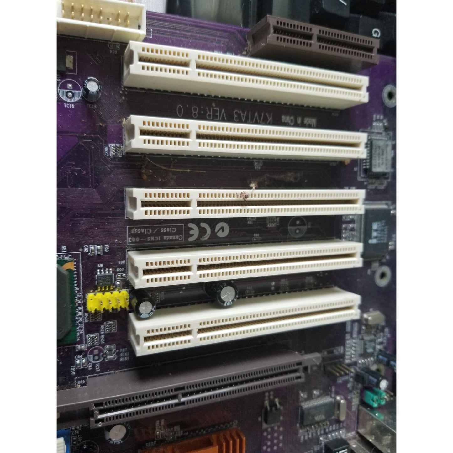 Computer Ecs Elitegroup K7VTA3 Ver 8.0 Motherboard With Cooler Master Fan Socket A AMD Support