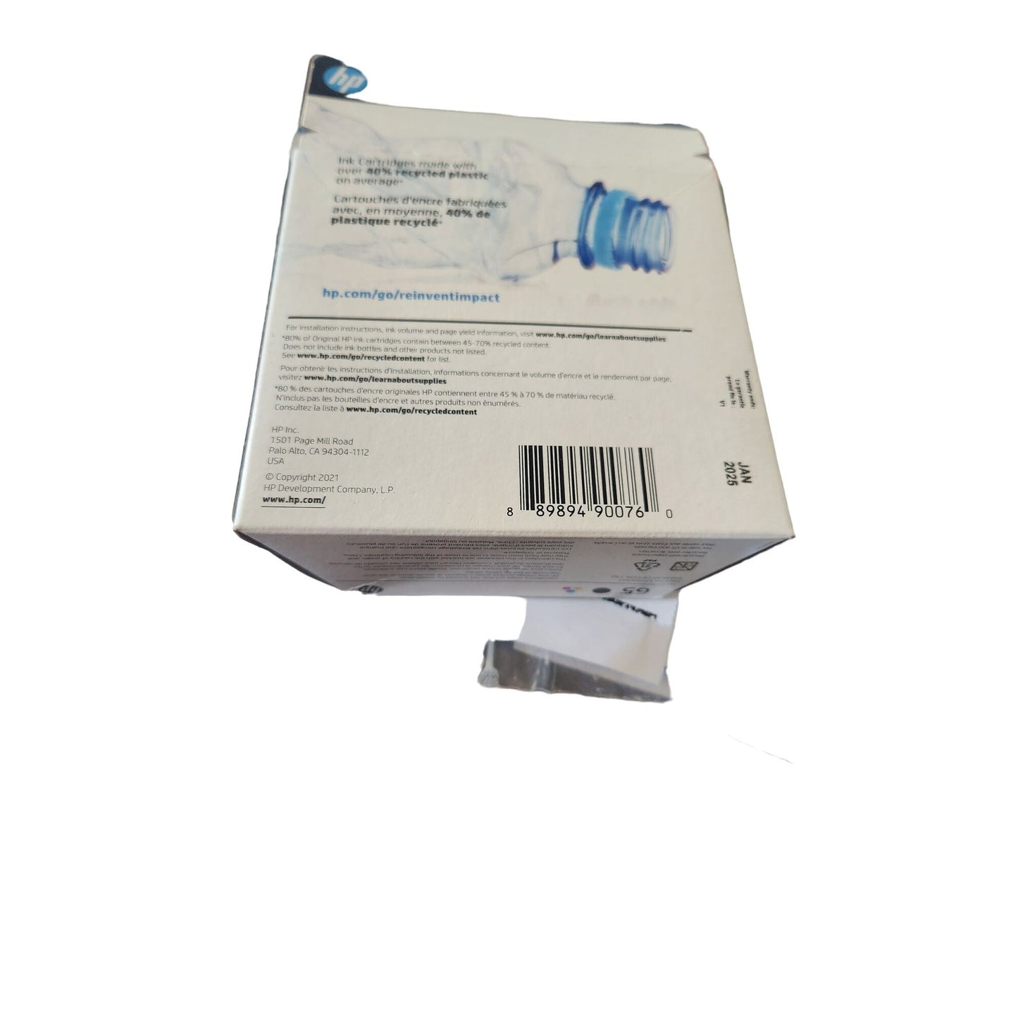 HP 65 Black & Tri-Color Ink Cartridges 2-Pack