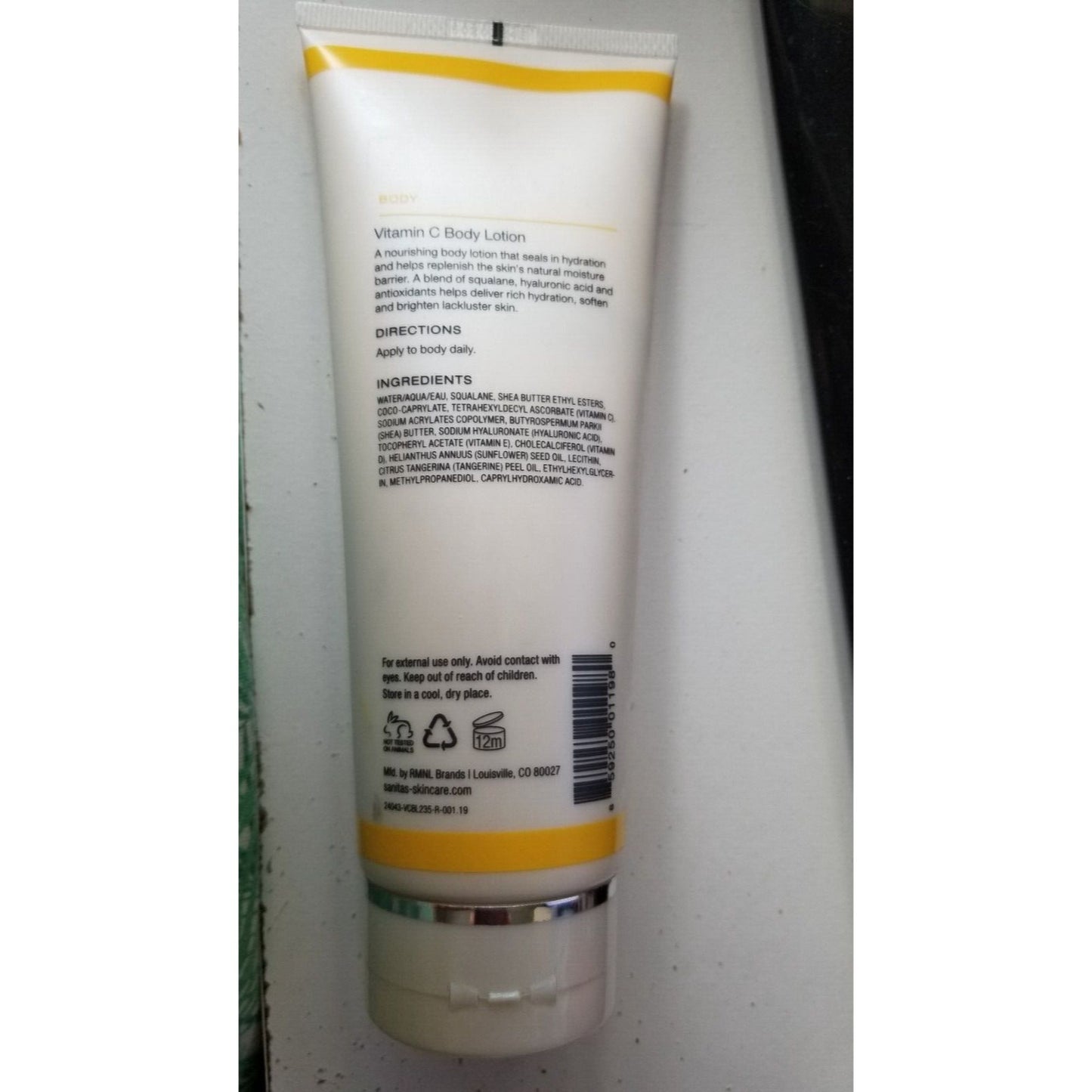Skin Care Sanitas Vitamin C Body Lotion 8 oz