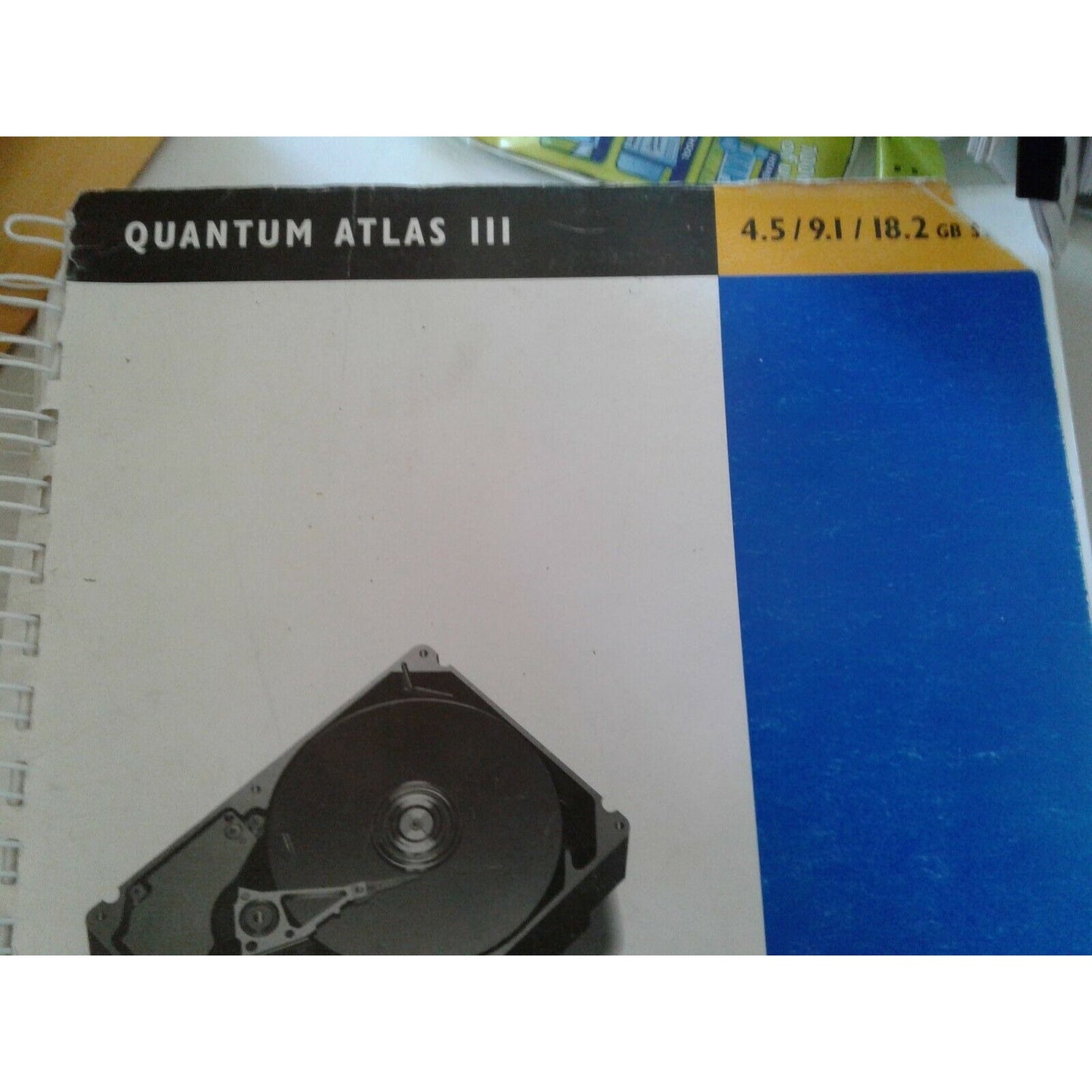 Manual Quantum Atlas III 4.5 / 9.1 / 18.2 GB SCSI Highest Performing Drives