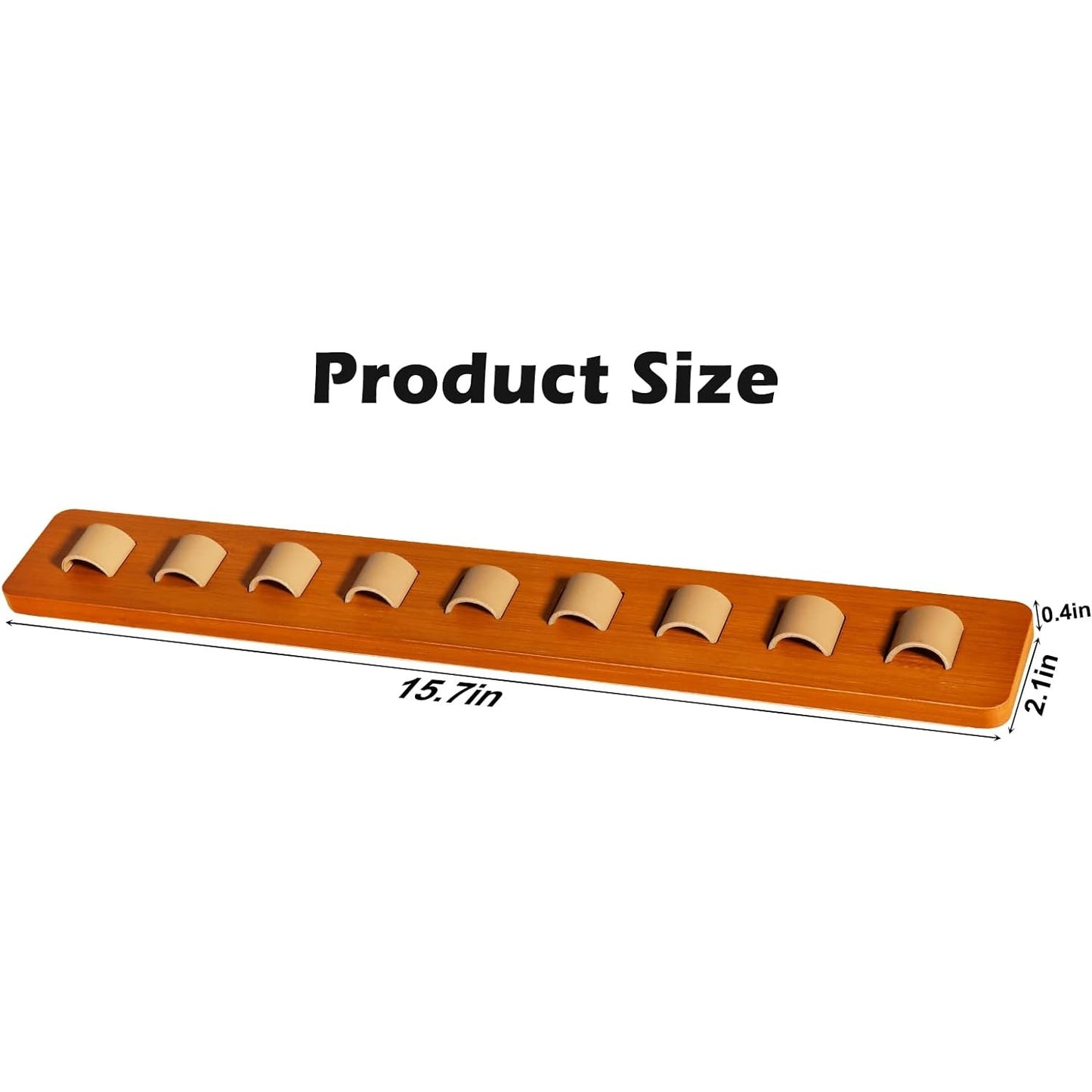 TIGARI Sunglass Organizer, Wood Sunglass Holder for Wall, Hanging Eye Glasses Stand, Sunglasses Storage Eyewear Display, Eyeglass holder for