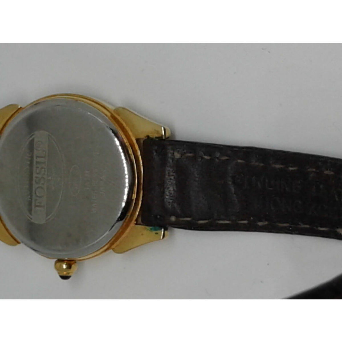 Watches set of 3 For Parts 2 Fossil  1 Silver 1 Gold Color and 1 Lei Round Face