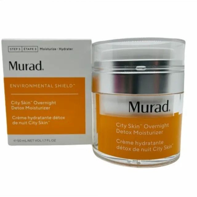 Skin Care Murad Environmental Shield City Skin overnight Detox Moisturizer 1.7oz new