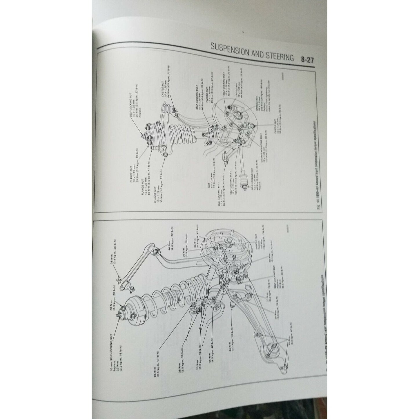 1984 - 95  Chilton's Honda Accord Prelude 1 Repair Manual # 30150