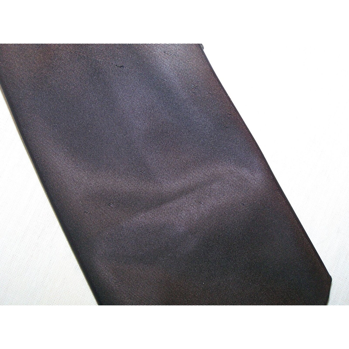 Tie Men's Polyester Neck Tie Burnt Orange Black Geometric Dacron Madmen Style