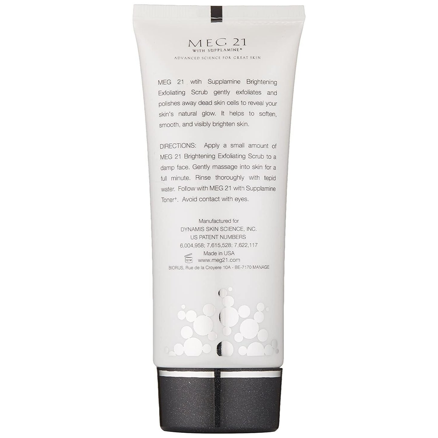 Skin Care MEG 21 Bright & Clear Exfoliating Scrub. Gentle exfoliator face 3.4 oz