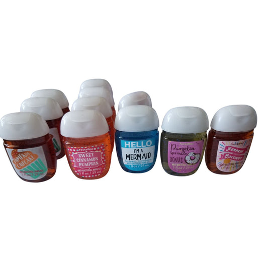 Bath & Body Works 10 Small 1 oz Hand Sanitizer  3 Unicorn Please Adopt me 4 Cand-Icorn 3 Unicorn 7498
