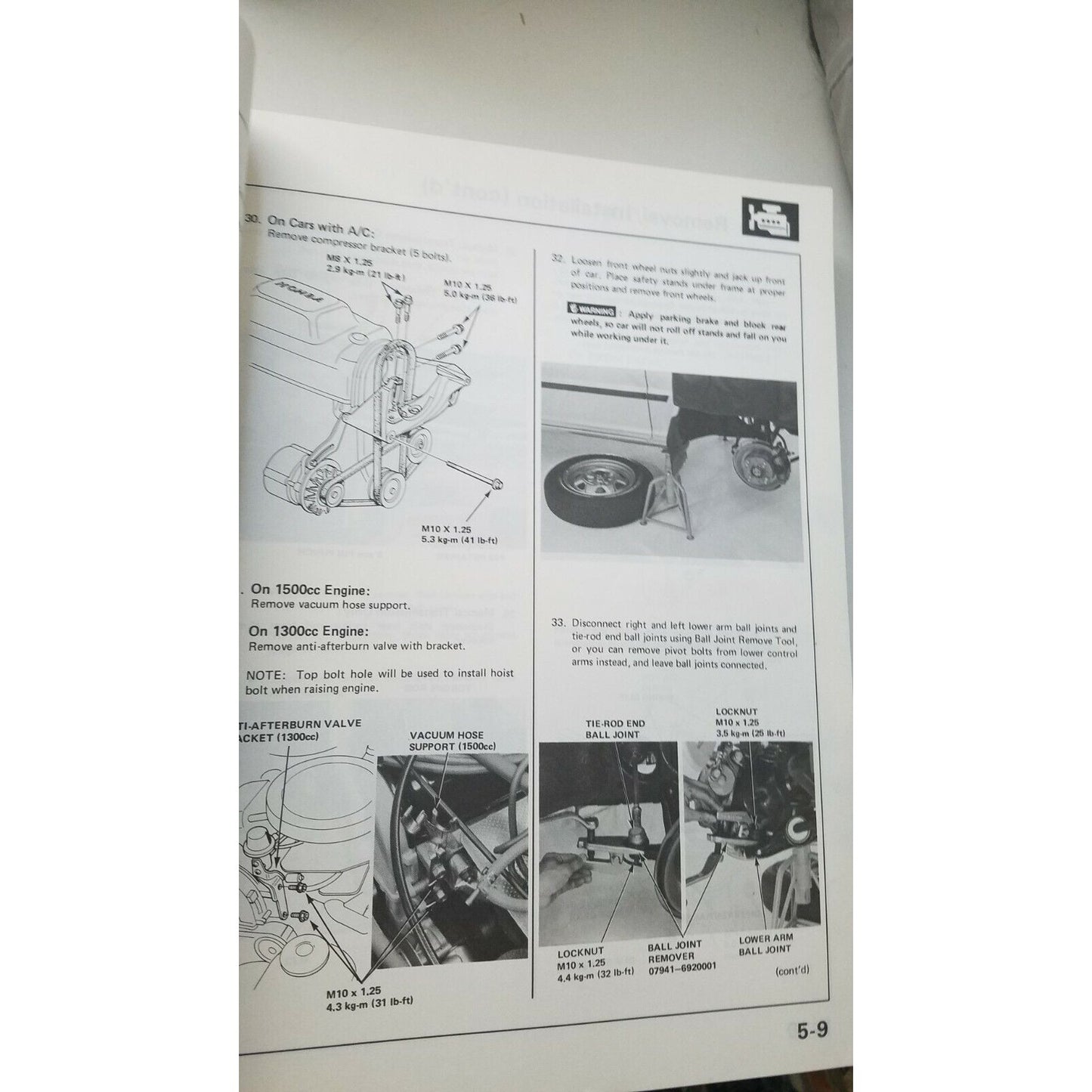 1980  Honda  Civic Service Manual All Models