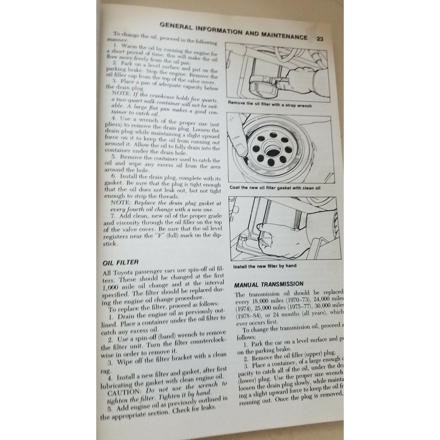 Book Chilton's Toyota Corona Crown Camry Cressida Mark II Van Repair & Tune-Up