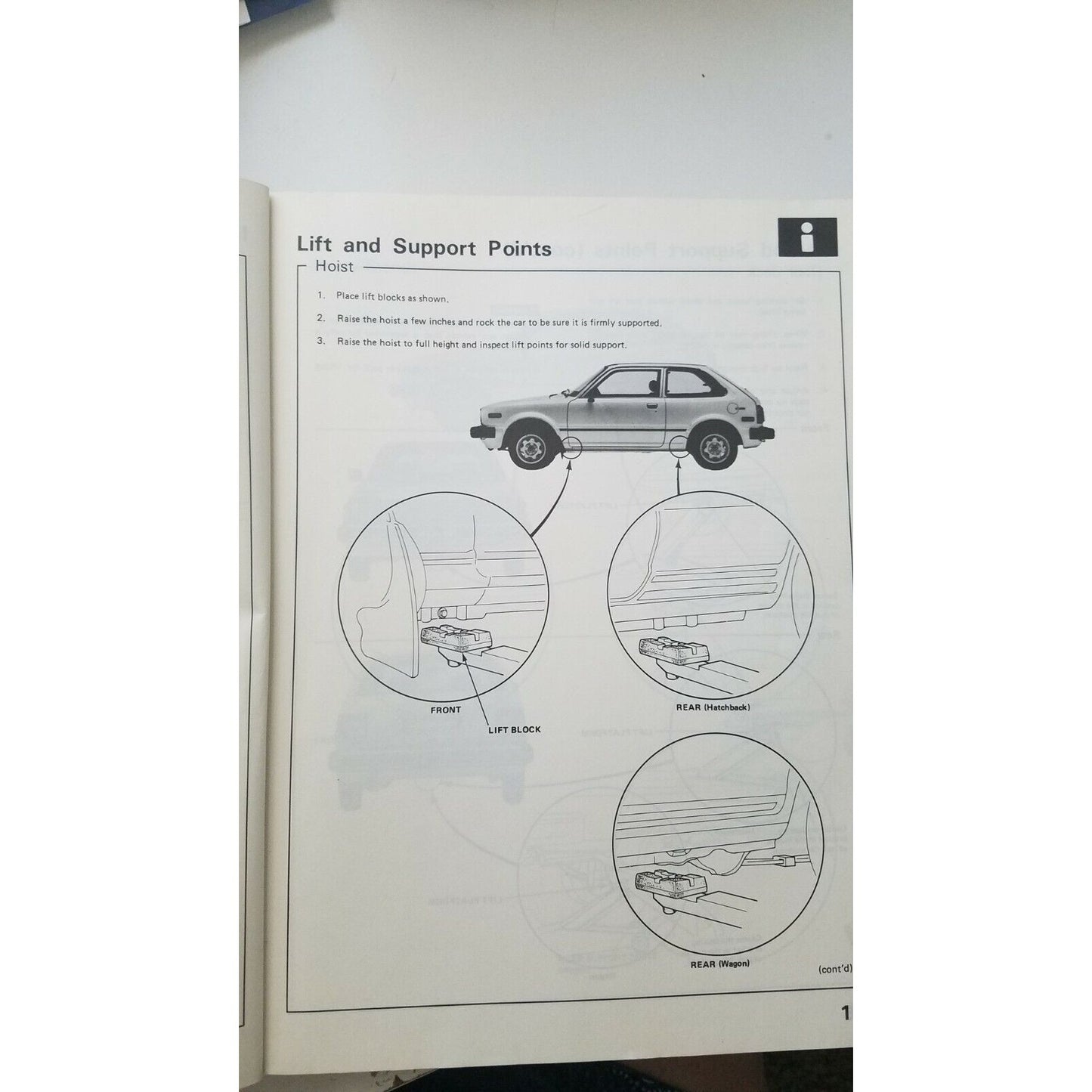 Book 1980  Honda  Civic Service Manual All Models