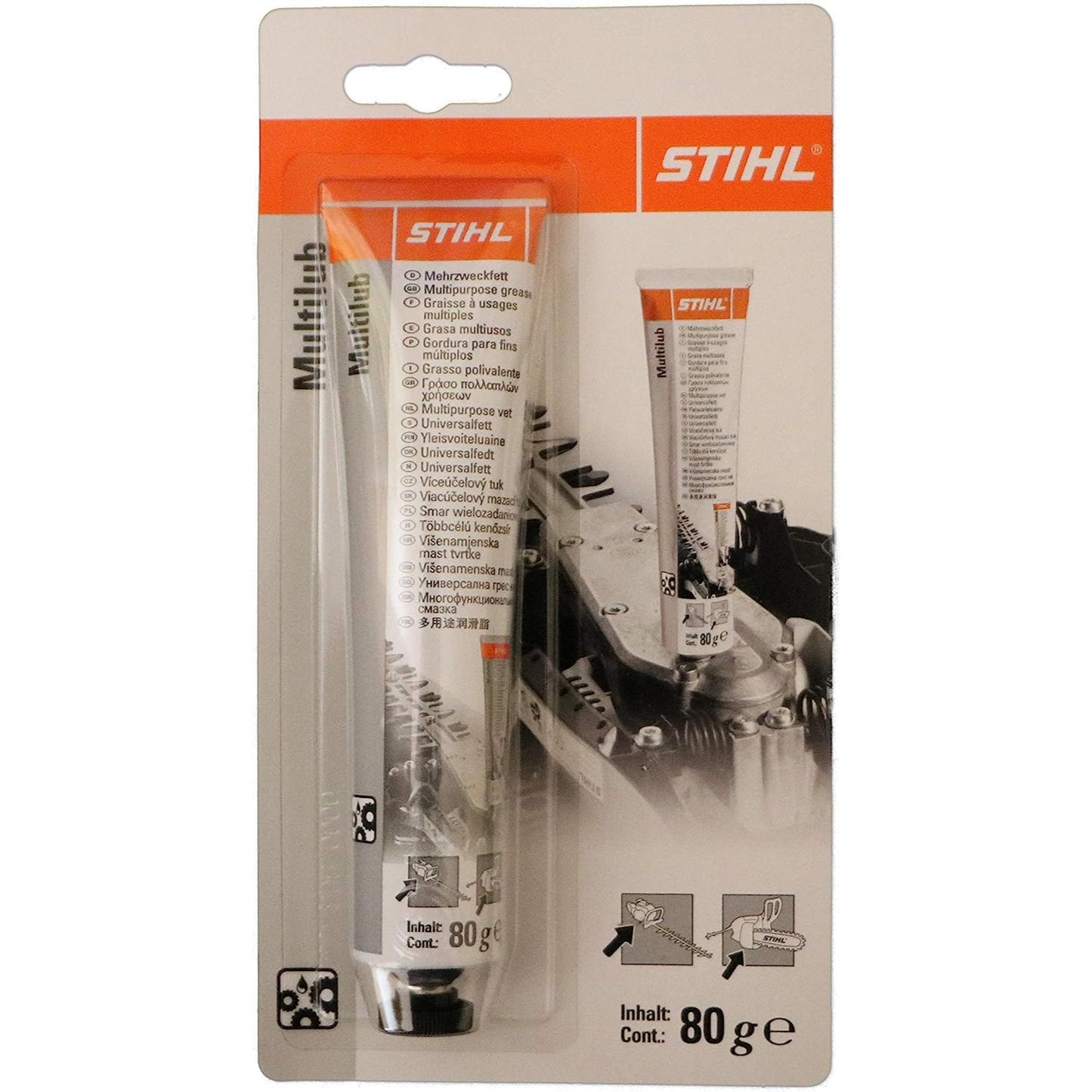 Stihl Genuine 0781 120 1109 80g Gear Lubricant A/B