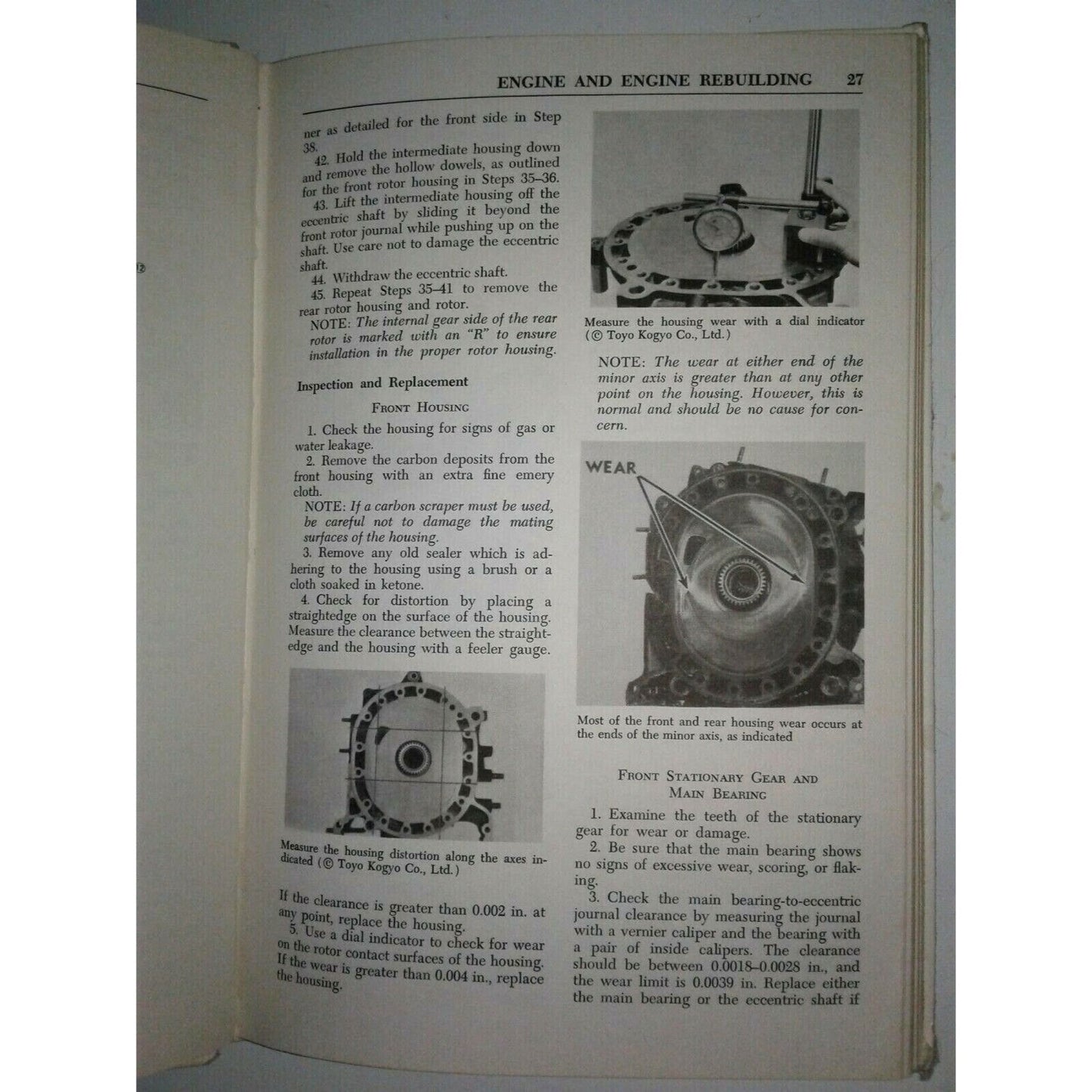 1971-73  Mazda Chiltons Repair TuneUp Guide Rotary Engine RX-3 1972-73  RX-2