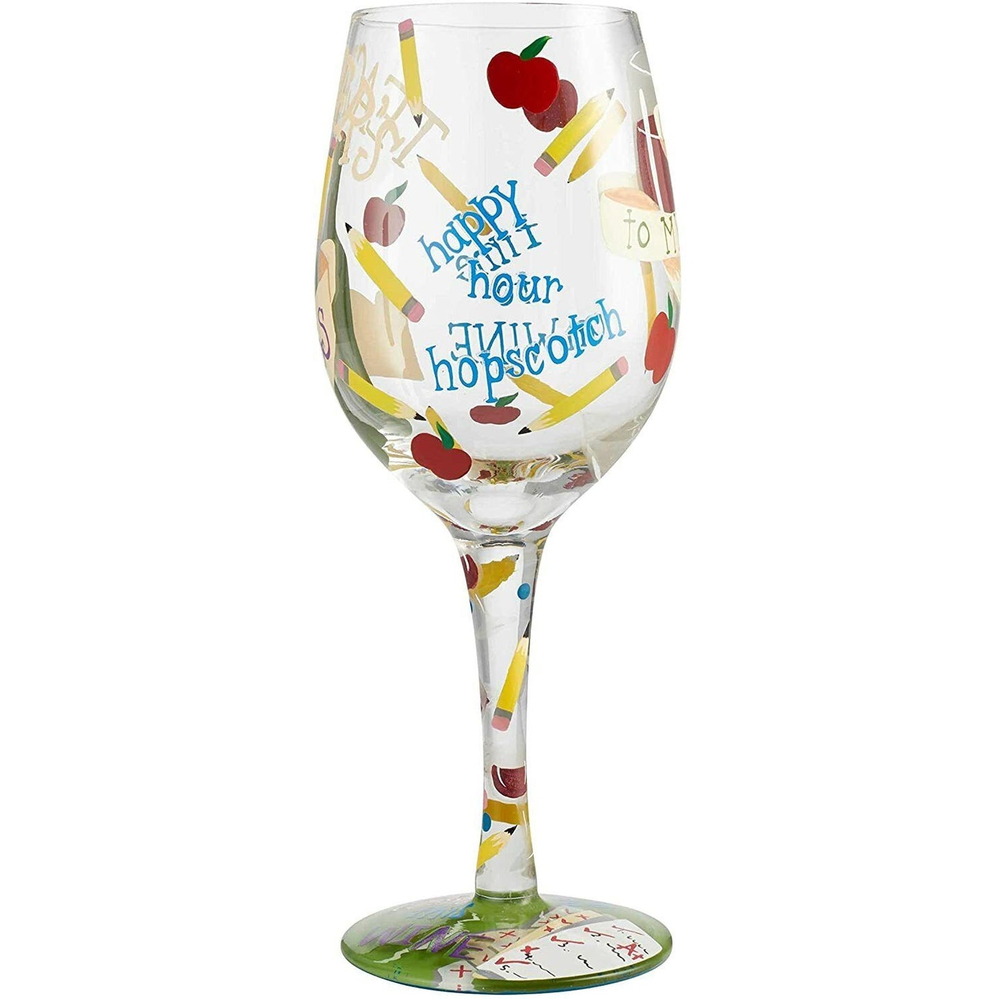 Lolita Wine Glass Love My Wine Teacher's Recess Boxed