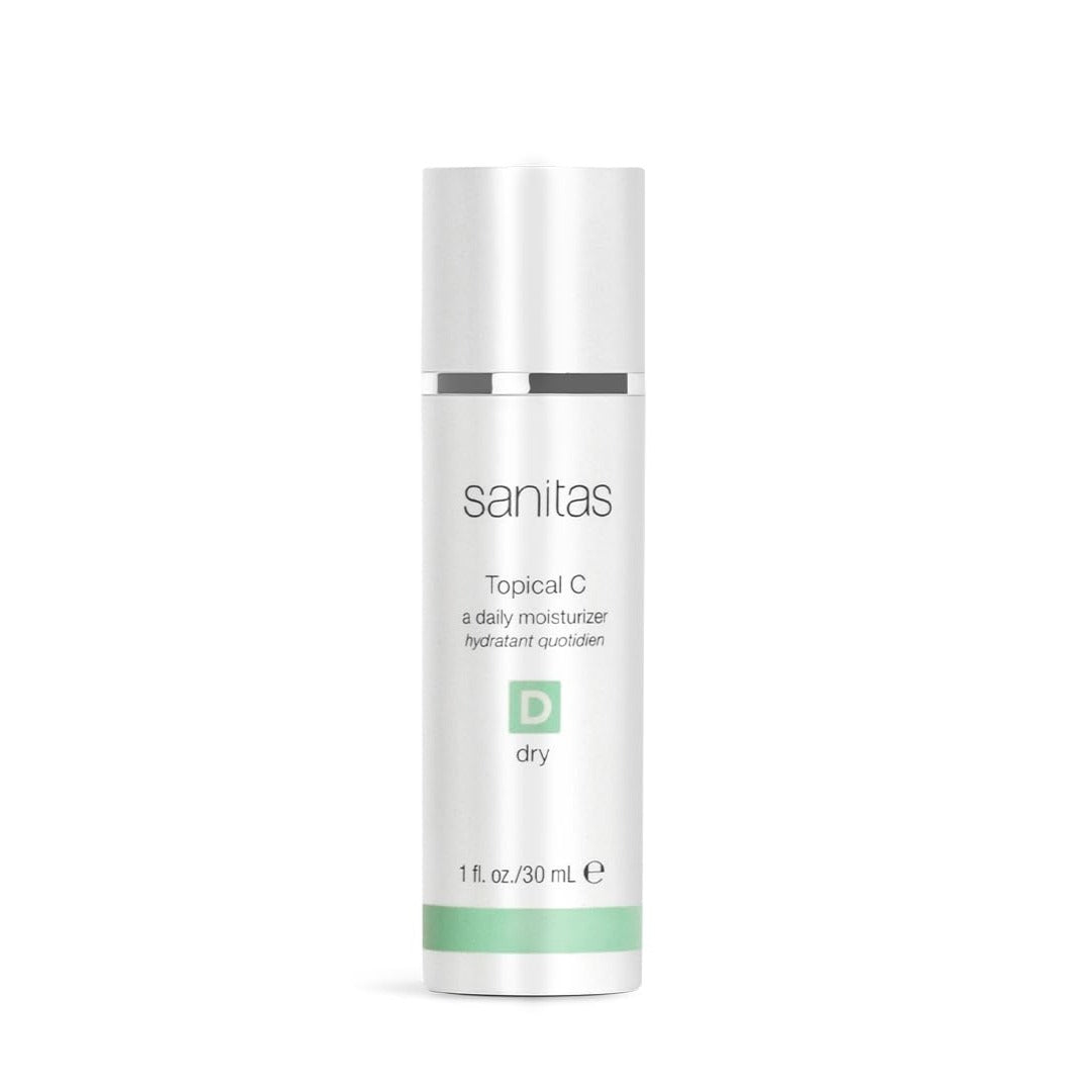 Skin Care Sanitas Topical C, Daily Moisturizing And Reparative Balm, 1 oz New