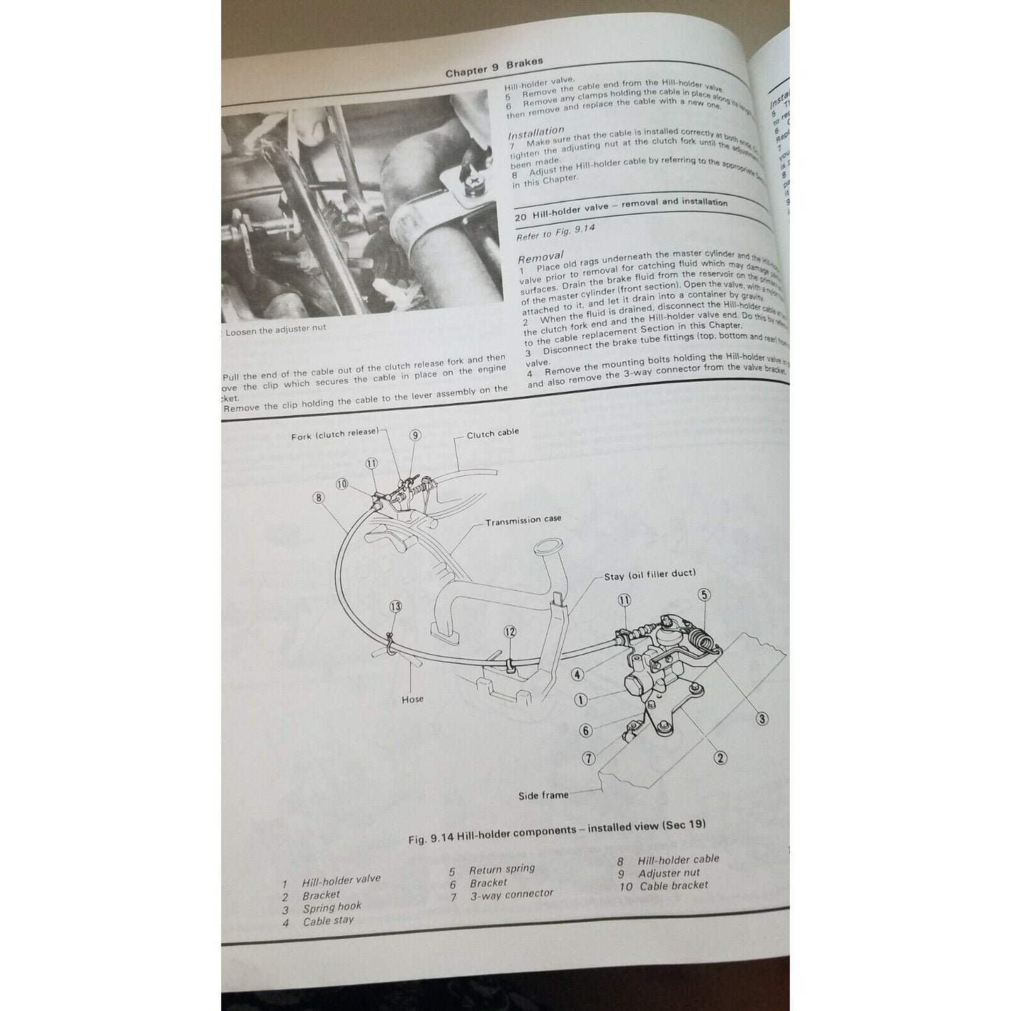 1980 - 1999  Haynes Subaru 1600 & 1800  Automotive Repair Manual Teardown