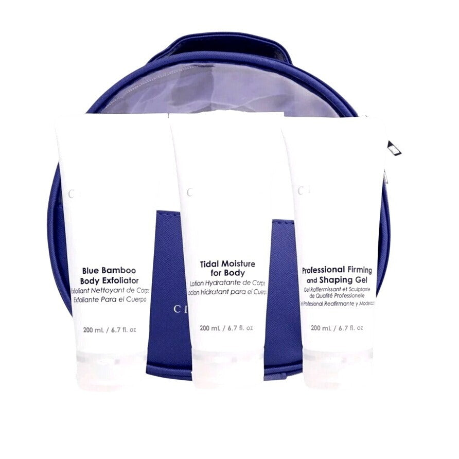 Skincare Circadia Body Regimen Bundle 3 piece  Kit  1 each 6.7 oz  Tidal Moisture  Blue Bamboo Pro Firming & Shaping