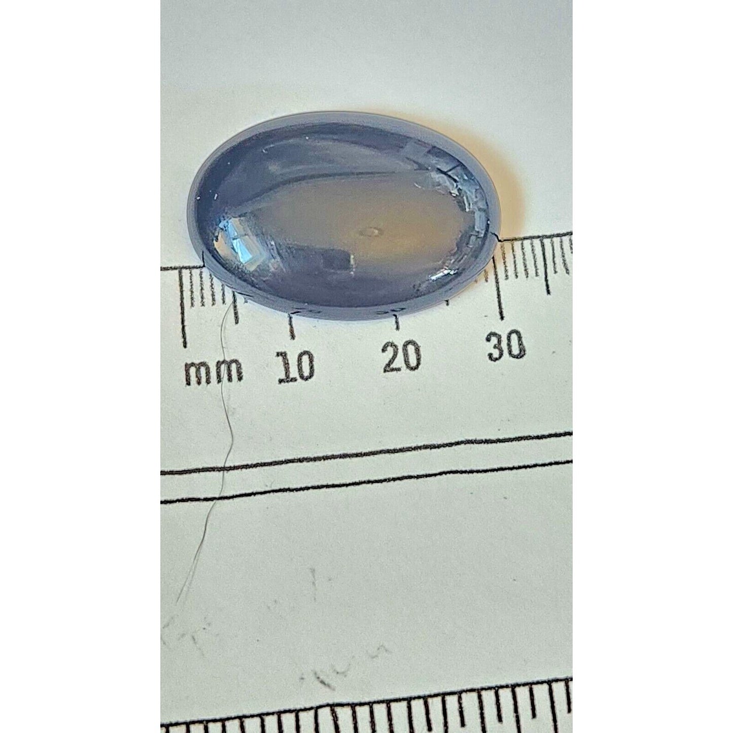 Gemstones Loose Black Onyx Cabochon 6.6 gr Pendant Size 24 mm x 32 mm