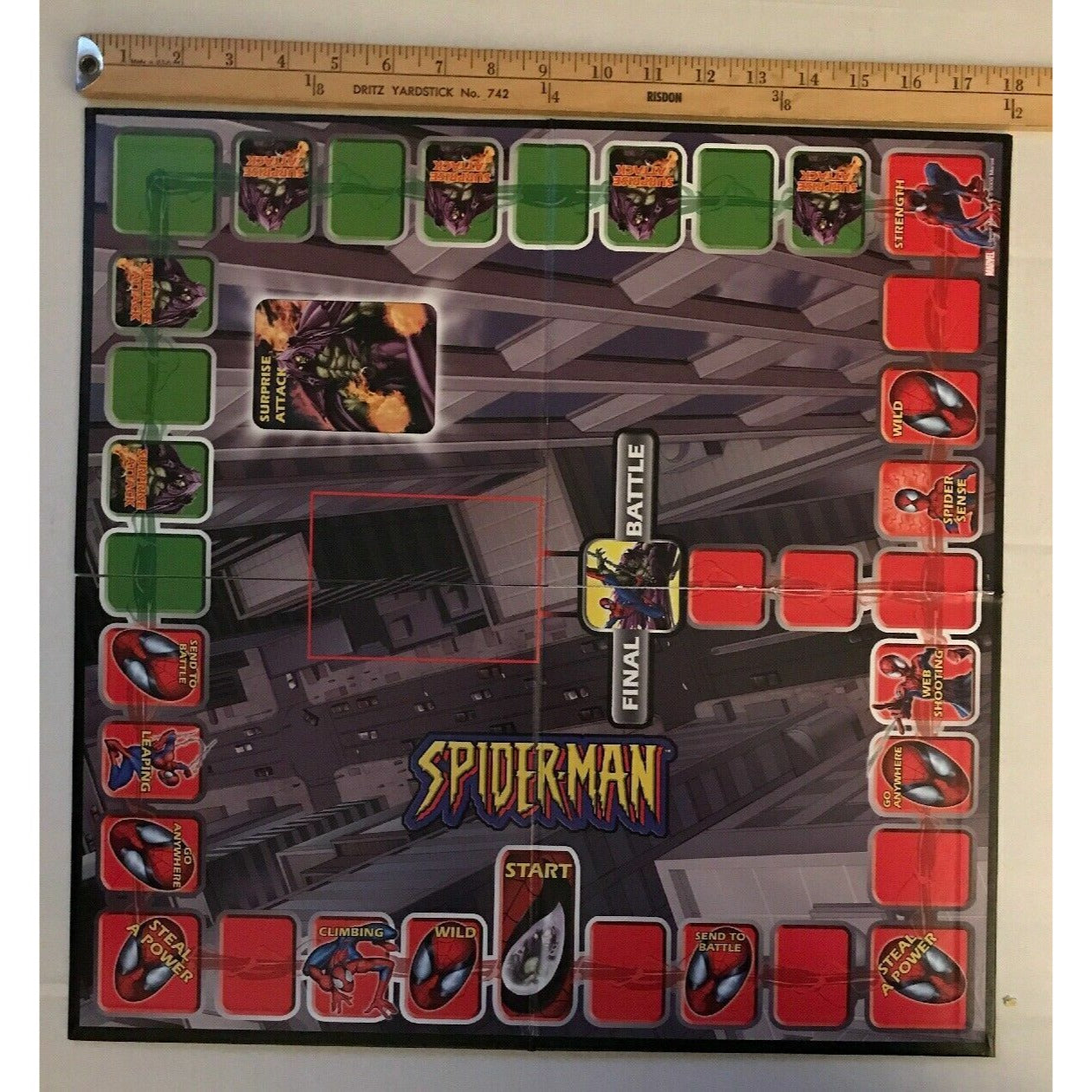 Marvel Spider-Man vs the Green Goblin Board Game 2005 Pressman w/ Batt –  Taiphoon by Design