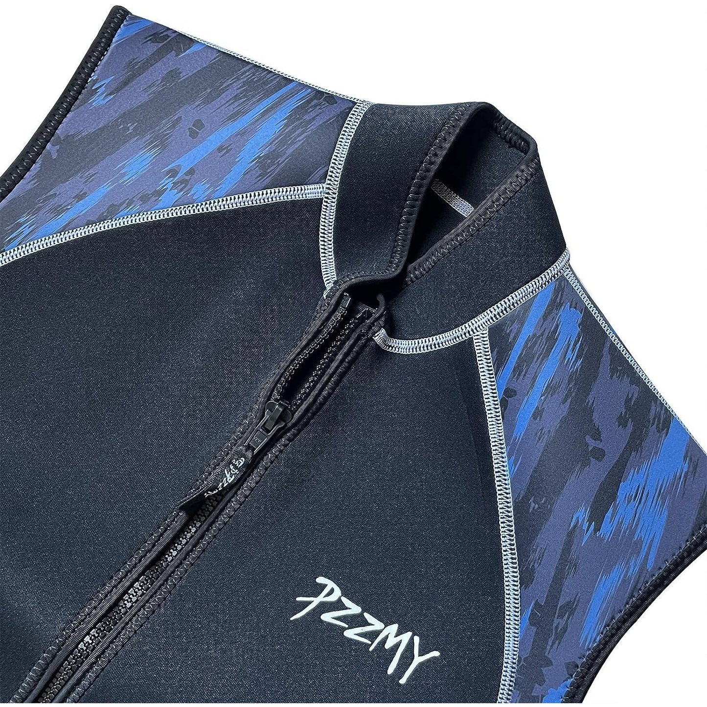 PZZMY Wetsuit Top Men 3mm Neoprene Top Women Diving Vest Sleevesless Wet Suits Tops Vest for Scuba Diving Canoeing Surfing Kayaking Sauna XX